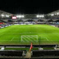 Liberty Stadium in Wales