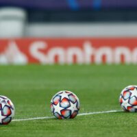 Soccer Balls on the field