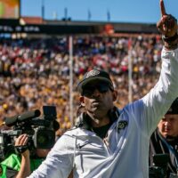 Colorado football head coach Deion Sanders