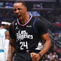 Norman Powell attempts to hit NBA player props on April 8, 2025