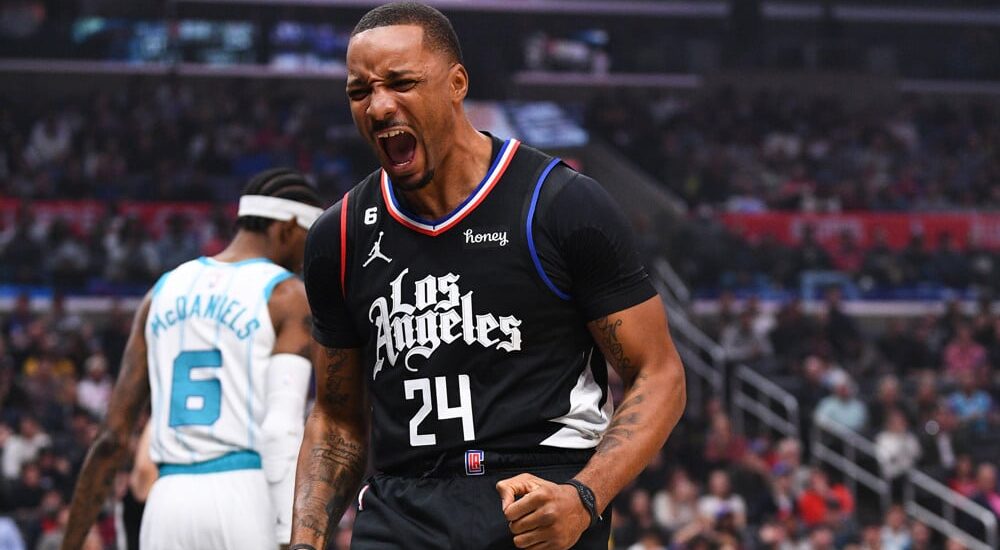 Norman Powell attempts to hit NBA player props on April 8, 2025