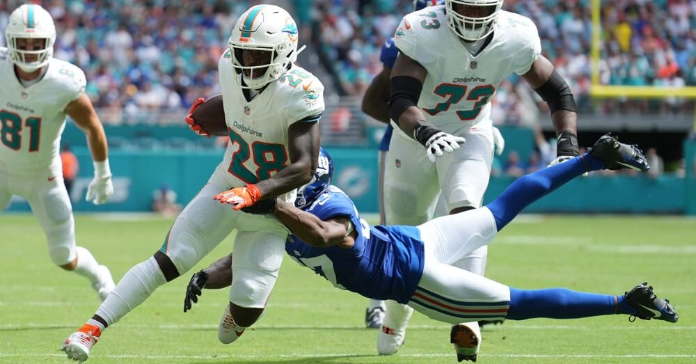 De'Von Achane Touchdown Props Week 18