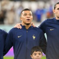 Kylian Mbappe of the France National Soccer Team