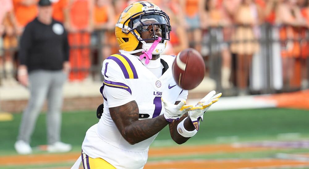 Former LSU football receiver Aaron Anderson